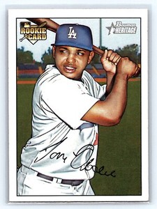 Tony Abreu 2007 Bowman Heritage #211 Rookie Card