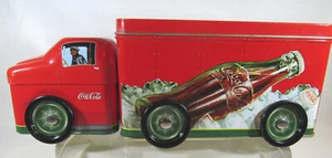 VINTAGE COCA-COLA TIN DELIVERY TRUCK SIX WHEELS TWO COMPARTMENTS Walmart Excl. - Bild 1 von 6