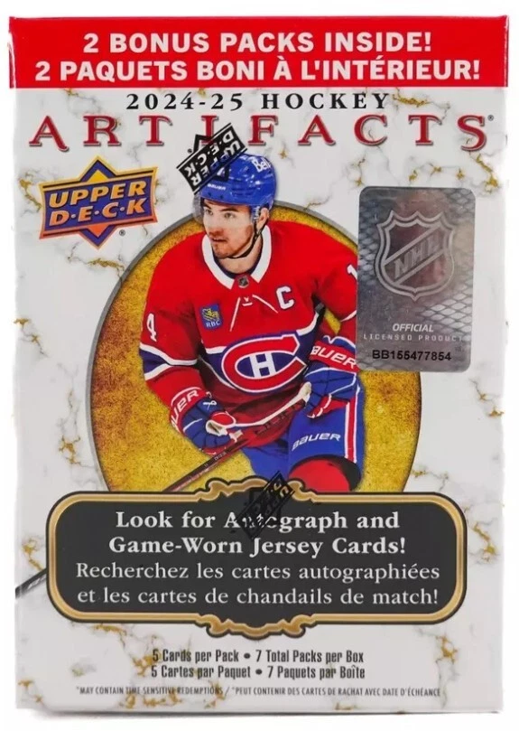 2024-25 Upper Deck Artifacts Silver & Neon Green Save 30% on 4+ Update 8/5 - Image 1 of 1