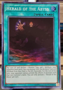 1x Yugioh SOFU-DE063 Herold des Abgrunds Unlimited Super Rare - Bild 1 von 1