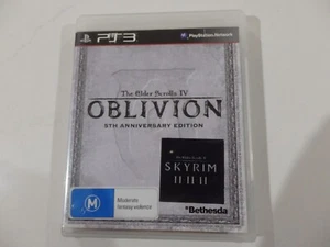 The Elder Scrolls IV Oblivion Sony PlayStation 3 PS3 PAL Complete With Map - Picture 1 of 5