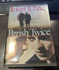 Robert B Parker SIGNED 1/1 Perish Twice - Picture 1 of 3