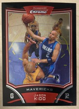 JASON KIDD - 2008-09 Bowman Chrome #2 - DALLAS MAVERICKS