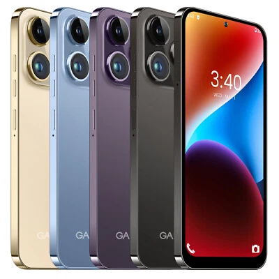 Unlocked Cell Phone 14 PRO 128GB Dual Sim Android Smartphone Cheap Phone 5000mAh - Image 1 of 4