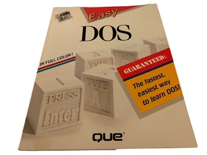 QUE EASY DOS FULL COLOR COLLECTIBLE LAST ONE - Picture 1 of 2
