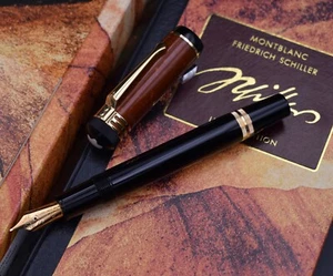 MONTBLANC 2000 Friedrich Schiller Writers Limited Edition Fountain Pen 28662 F - Picture 1 of 24