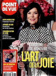 Point De Vue   N°3788    24 Au 30Mars 2021 Caroline De Hanovre L'Art De La Joie - Picture 1 of 1
