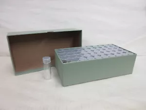 Guardhouse Dime Coin Tube Green Storage Box with 50 Whitman Round Dime Tubes - Picture 1 of 9