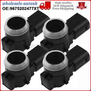 4PCS Parking Sensor PDC for Citroen Berlingo II mk2 Lift 2012 1.5 9675202477XT - Picture 1 of 6