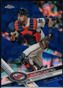 Jason Castro 2017 Topps edición cromo zafiro #554/250 gemelos - Imagen 1 de 1