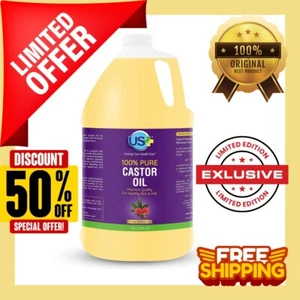 100% Pure Castor Oil - Cold-pressed, Unrefined, Hexane-free - Premium Quality - - Picture 1 of 24