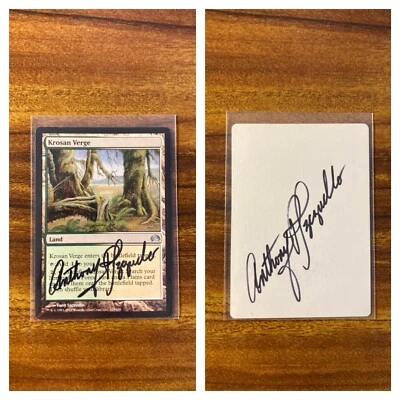 MTG✨Signed KROSAN VERGE ARTIST PROOF✨Planechase 2012 MINT UNCMN Sac/Fetch LAND - Image 1 of 3