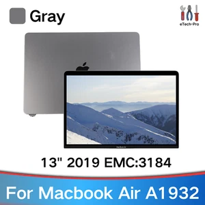 Conjunto de pantalla A1932 OEM para MacBook Air A1932 2019 EMC 3184 LCD gris - Imagen 1 de 7