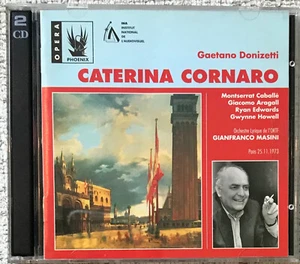 DONIZETTI "CATERINA CORNARO" 1973 LIVE 2CDS VG+ CABALLE, ARAGALL, EDWARDS - Picture 1 of 1