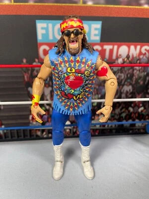 WWE Wrestling Mattel Elite Series 62 Dude Love Figure Mick Foley & Sunglasses - Image 1 of 4