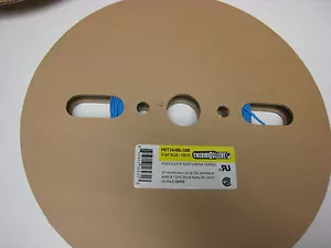Tubo termoretraibile 3/64" ThermOsleeve BLU poliolefina 2:1 bobina 100' - Foto 1 di 3