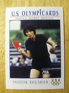 Insook Bhushan | 1992 Impel U.S. Olympic Hopefuls #77 Table Tennis