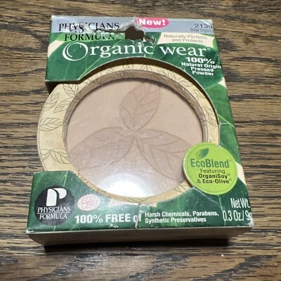 Physicians Formula Organic Wear Pressed Powder, #2139 Beige Organics. HTF - Image 1 of 2