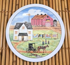 Vintage Figi's, Inc. Gifts in Good Taste Collectible Tin - Amish Country Farm  - Bild 1 von 12