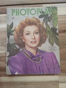 Photoplay Magazine May 1945 Greer Garson By Paul Hesse - Picture 1 of 7