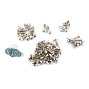 VERKLEIDUNGSSCHRAUBENSATZ STR8 STAHL VERCHROMT FÜR YAMAHA AEROX MBK NITRO - Bild 1 von 1