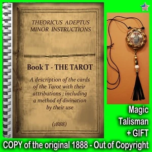 Antique Book Minor Arcana Tarot Card Deck Occult Esoteric Rare Manuscript Oracle - Picture 1 of 12