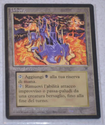MTG Legends (Italian) - Urborg - M-NM/Unplayed MAGIC THE GATHERING Land 1994 - Image 1 of 4