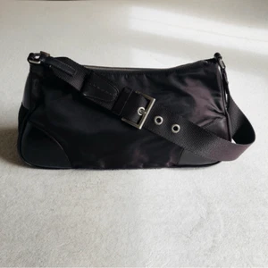 Vintage Prada Tessuto Vitel Semitracolla Small Shoulder Bag - Picture 1 of 16