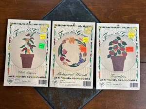 Kit applique ferro da giardino pomodori peperoncino corona botanica - Foto 1 di 8