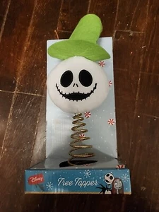 NEW Disney Nightmare Before Christmas Jack Skellington Head Spiral Tree Topper - Picture 1 of 1