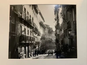 Foto vintage de arquitectura callejera paisaje urbano de Lisboa Portugal - Imagen 1 de 3