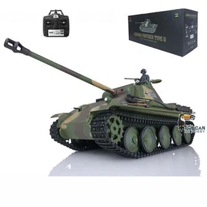 Henglong 1/16 7.0 Plastic German Panther G RTR IR RC Tank 3879 BB Shooting - Picture 1 of 12
