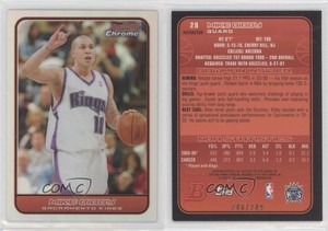2006-07 Bowman Draft Picks & Stars Chrome Refractor /249 Mike Bibby #28