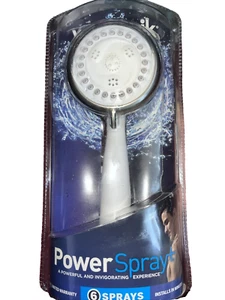 Waterpik Power Spray + 6 ajustes ajustables FN20027884-F AA - Imagen 1 de 3