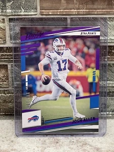 Josh Allen ~ 2022 Panini Prestige #29 Xtra Points lámina púrpura 109/199 PWE - Imagen 1 de 2