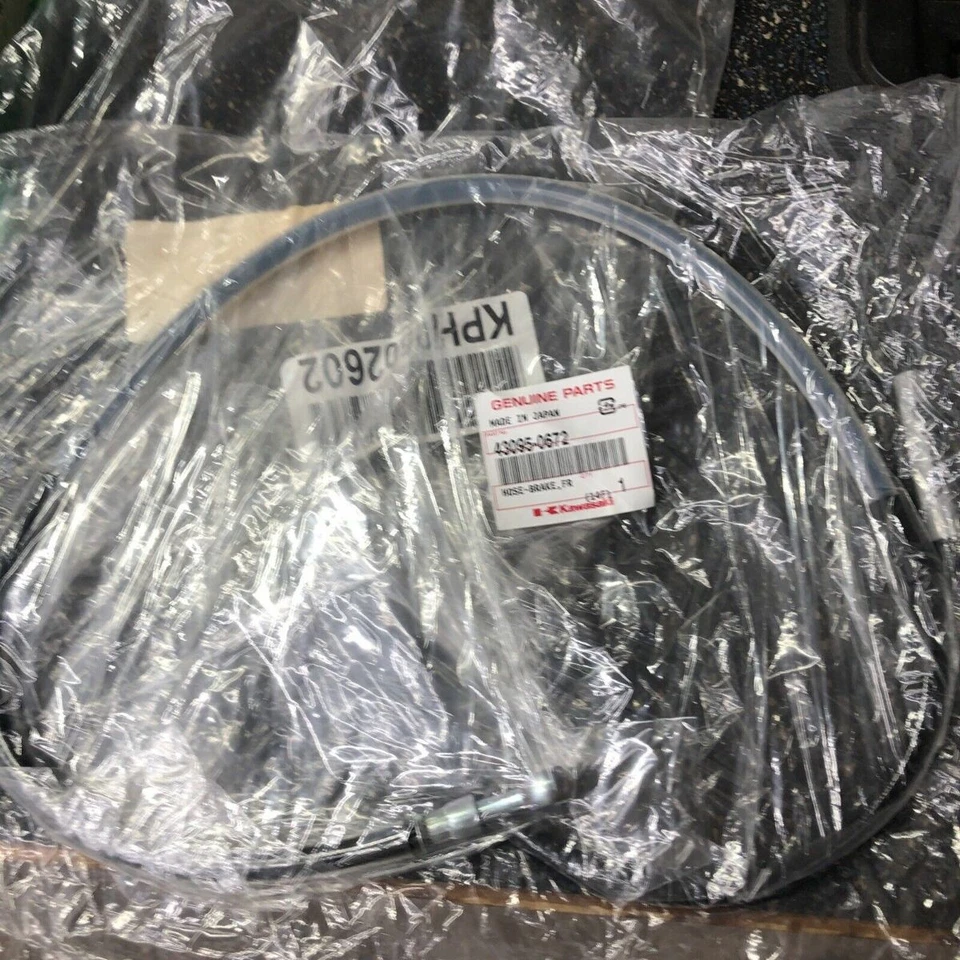 Manguera de freno delantera Kawasaki KX65 2012-2024 43095-0672 nueva OEM Foto 1 de 4