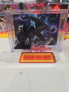 Black Pather Lego Minifigure Shadow Box 🔥 🔥 1/1 - Picture 1 of 3