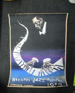 Póster de concierto vintage del Festival Jazz de Monterey 1999 GAR - Imagen 1 de 11