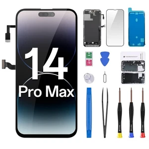 per iPhone 14 Pro Max Sostituzione Schermo con Sensore di Prossimità Altoparlante Fle... - Foto 1 di 6