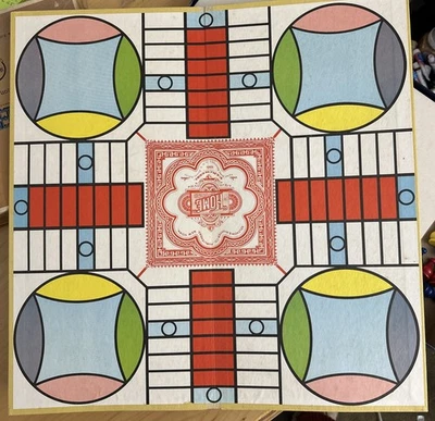 Vintage 1964 Parcheesi Board Game Gold Seal Edition. Complete. Good Condition - Image 1 of 4