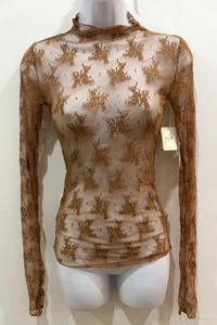 Intimate Free People Lady Lux Lagenlook Top Terracotta Braun Damen X-Small - Bild 1 von 17