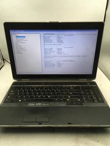 DELL LATITUDE E5530 - BOOTS TO BIOS - INTEL I5 3320M - 4GB RAM - 15" - READ - BB - Picture 1 of 9