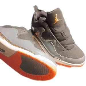 Nike™ Jordan Flight TR97 Mid Black Gym Orange Sneakers ~ 574417-004  Men Sz 11.5 - Picture 1 of 15