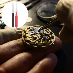 2 Pezzi Penna Grasso Orologiaio Riparazione Plastica Strumento Polso Olio Lubrificante Riparazione - Foto 1 di 12