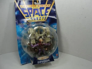 Spydor Captain Simian Space Monkeys Mattel '90 New Vintage  Action Figure - Picture 1 of 2