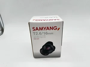 Samyang t2.6/16mm ed as umc lens - Picture 1 of 6