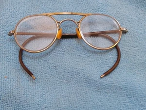 OCCHIALI DI SICUREZZA VINTAGE BAUSCH & LOMB FULL RIM OCCHIALI ROTONDI 22 44 MOTO - Foto 1 di 4