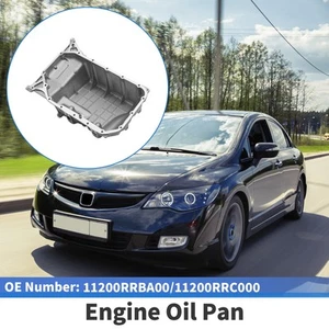 1 Pc No.11200RRBA00 Engine Oil Pan for Honda Civic Si 2.0L 2006-2011 Aluminum - Picture 1 of 7