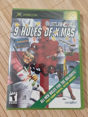 Outlaw Golf: 9 Holes of X-Mas Blockbuster Exclusive (Microsoft Xbox, 2002) - Image 1 of 4