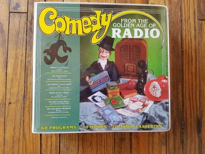 Comedy from the Golden Age of Radio 20 Audio Cassettes 60 Programs 1943-1955 - Image 1 of 3